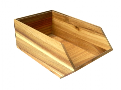 Acacia pantry bin medium